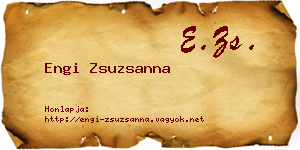 Engi Zsuzsanna névjegykártya