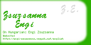 zsuzsanna engi business card